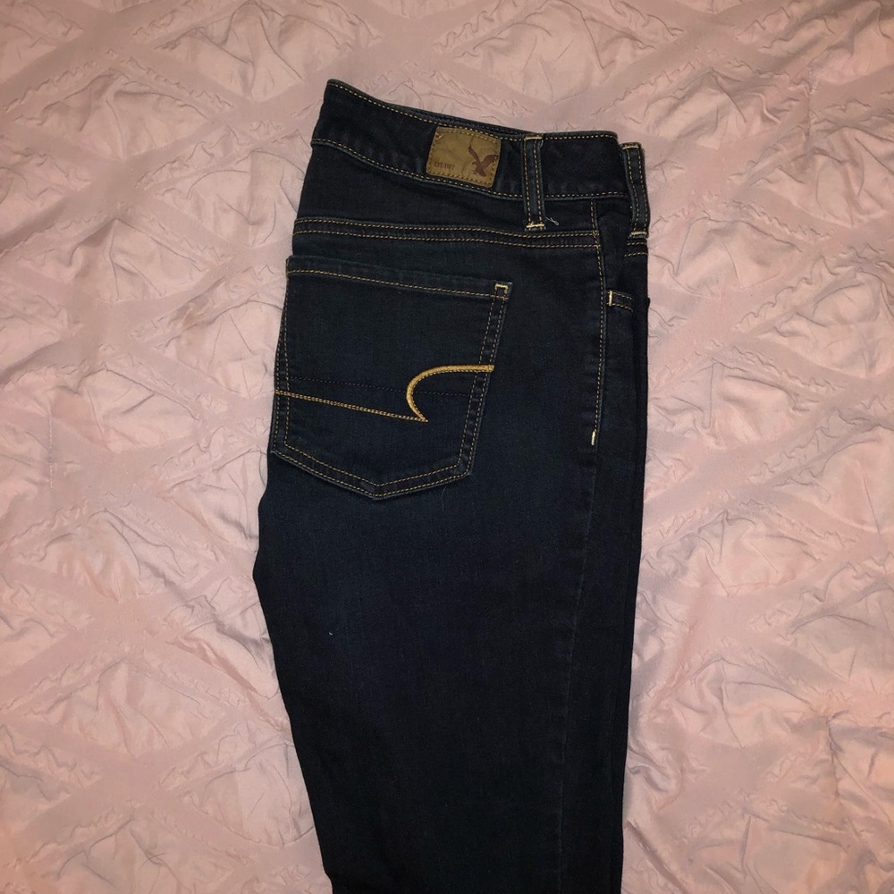 AE jegging dark wash jean